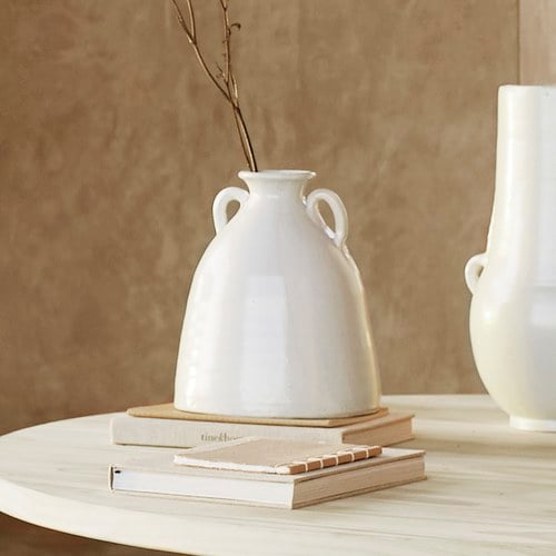 丹麥Tine K Home 摩洛哥裙擺花器 (影白)