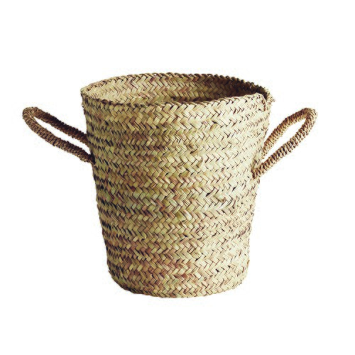 丹麥Tine K Home 棕梠葉編織置物籃