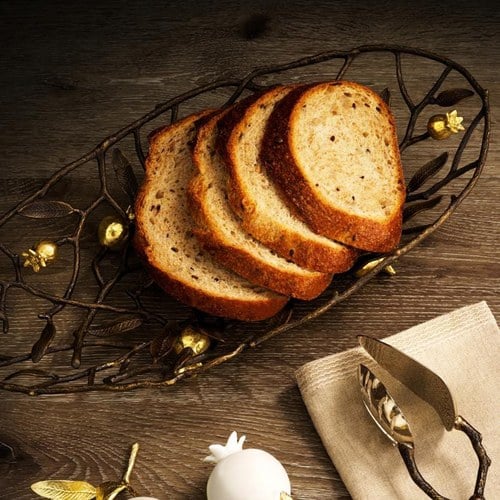 美國Michael Aram 鮮嫩石榴造型麵包托盤