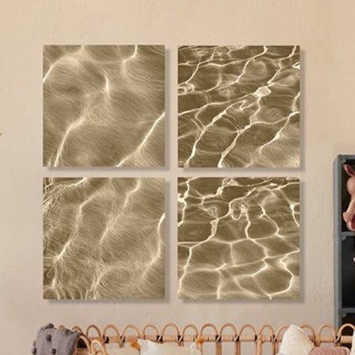 美國TwoPalms 寧靜流水波紋掛畫組 (51公分)