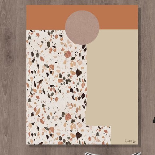 美國TwoPalms 峽谷砂石落日掛畫 (64公分)