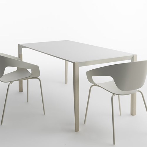 義大利HORM TANGO極致奈米科技經典餐桌 (白、125 x 80公分)
