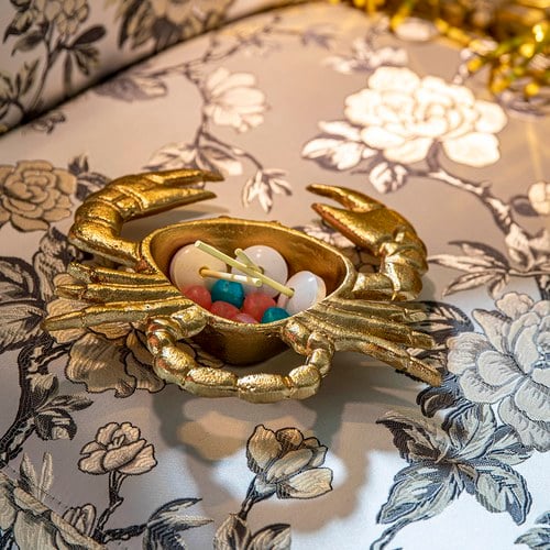 荷蘭 BoldMonkey 螃蟹金屬托盤擺飾