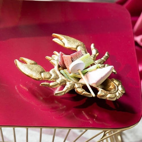 荷蘭 BoldMonkey 龍蝦金屬托盤擺飾