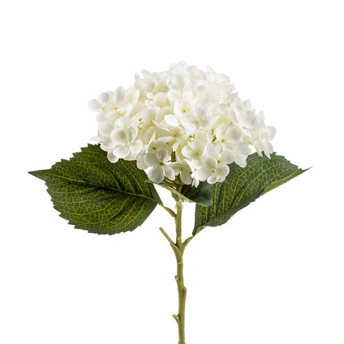 荷蘭Emerald人造花藝 奶油白繡球花 (長52公分)