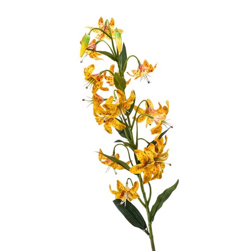 荷蘭Emerald人造花藝 百合花-黃色 (80cm)
