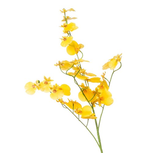 荷蘭Emerald人造花藝 文心蘭-黃色 (75cm)