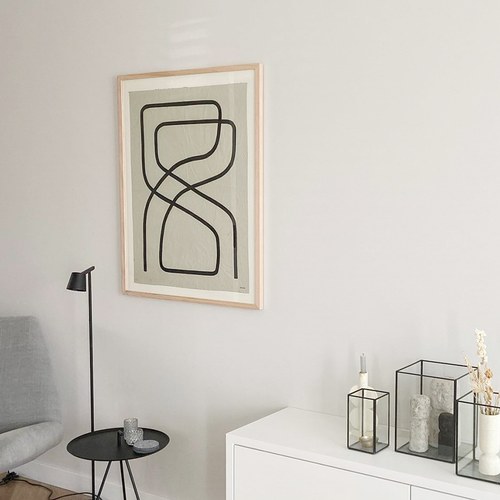 荷蘭HkLiving 藝術家Benjamin Ewing線性掛畫