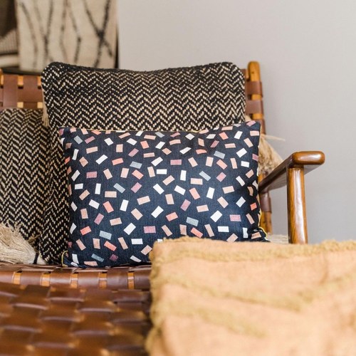 荷蘭HkLiving 雙面復古喝采燈芯絨抱枕 (30x40公分)