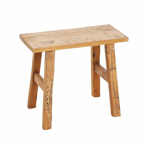 荷蘭RawMaterials 歐式休閒木椅凳 (長35公分)