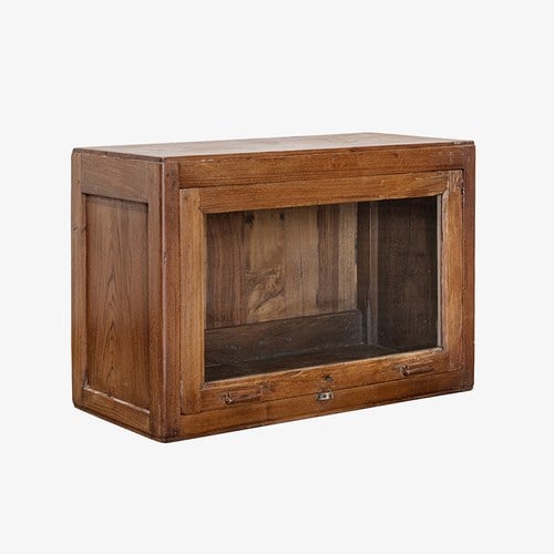 荷蘭RawMaterials 柚木上掀展示櫃