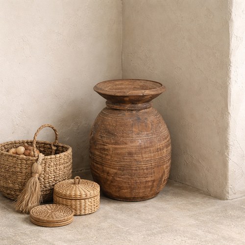 荷蘭RawMaterials 尼泊爾天然圓罐 (L)