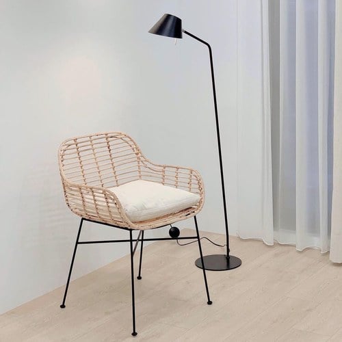 荷蘭Zuiver 天然藤編休閒扶手椅