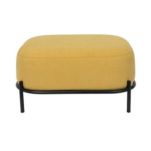 荷蘭Zuiver 泡芙軟墊休閒腳凳(黃)