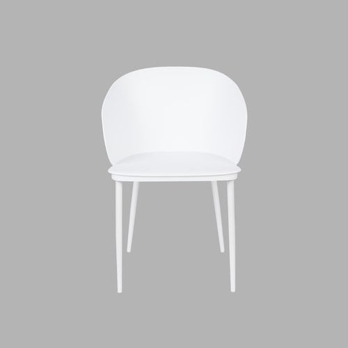 荷蘭Zuiver Gigi魂厚魅力靠背單椅 (白)