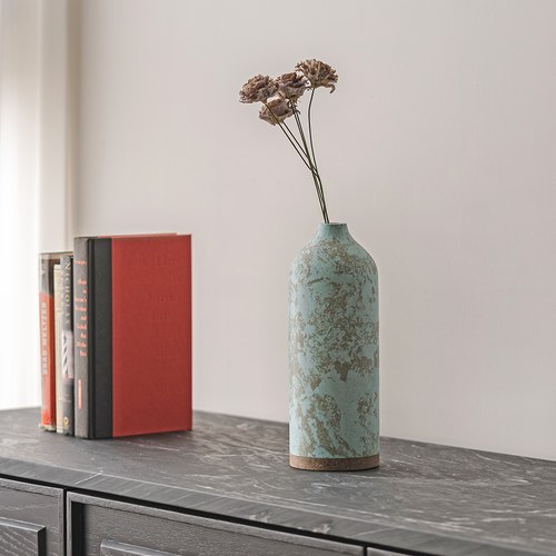 夏馬選物Shiamal Select暹羅藝術家手工花器 (地球、高27公分)