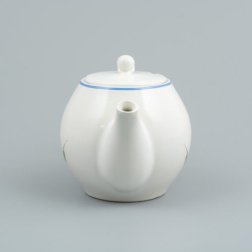 荷蘭FloraCastle 粉晶色飄香花圖紋茶壺