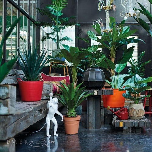 荷蘭Emerald人造植栽 蠍尾蕉葉 (高125公分)