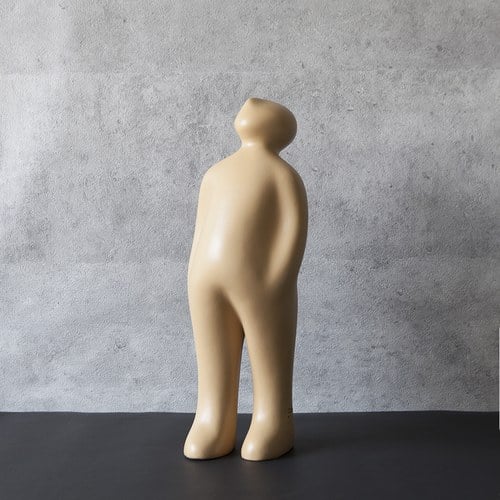 比利時Gardeco藝術擺飾 經典觀賞者 (土棕、高38公分)