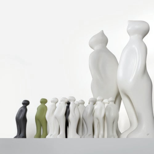 比利時Gardeco藝術擺飾 經典觀賞者 (墨灰、高23公分)