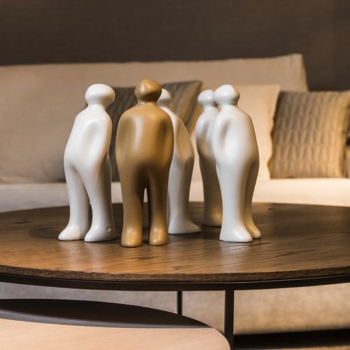 比利時Gardeco藝術擺飾 經典觀賞者 (土棕、高23公分)