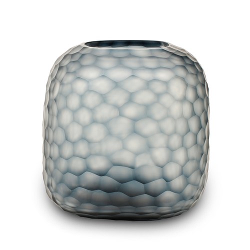 德國Guaxs玻璃花器 SOMBA系列 (洋藍、高20公分)