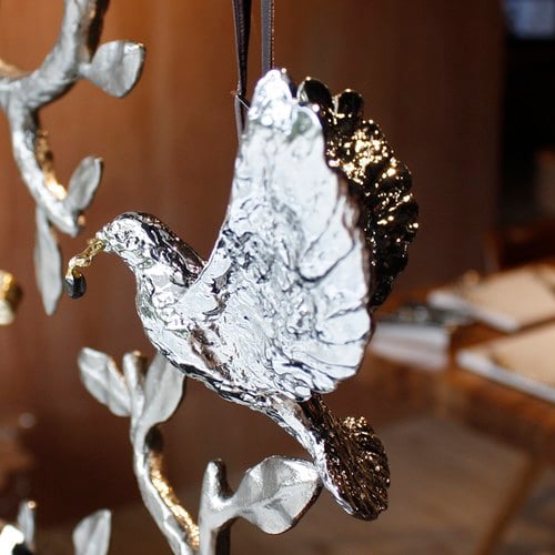 美國MichaelAram工藝飾品 和平白鴿造型吊掛裝飾