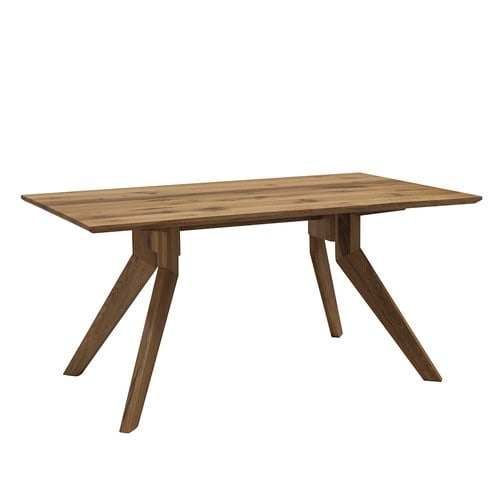 義大利OliverB 三角洲平原實木餐廳餐桌 (長180公分)