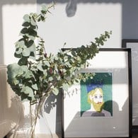 荷蘭Emerald人造植物 尤加利葉 (長115公分)