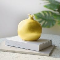 德國BULL&STEIN 金石榴陶瓷釉光雕塑 (直徑12公分)