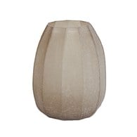 德國Guaxs玻璃花器KOONAM系列(煙燻灰、高24公分)