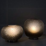 德國Guaxs玻璃桌飾 ERBSE系列 (煙燻灰、高37公分)