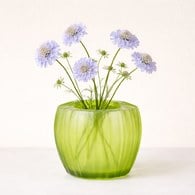 德國Guaxs玻璃花器MALIBU系列(綠、高16公分)