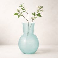 德國Guaxs玻璃花器YEOLA系列(天空藍、高26公分)