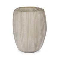 德國Guaxs玻璃花器MALIBU系列(煙燻灰、高37公分)