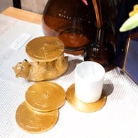 德國KARE 貪玩小熊杯墊組 (附4杯墊)