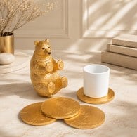 德國KARE 貪玩小熊杯墊組 (附4杯墊)
