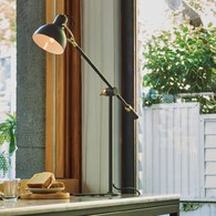 LAITO GENTLE 紳光|桌燈 (海軍藍/亮紅銅)