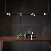 OLO Φ PL4|吊燈 (流沙金/霧黑)