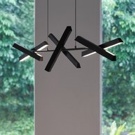 KONNECT 構築 PL6|吊燈 (霧黑)