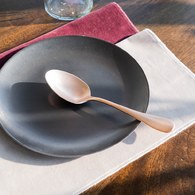 日本Aoyoshi 法式午後湯匙 (玫瑰金、18.5公分)