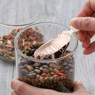 日本Aoyoshi 優雅午後茶葉勺 (玫瑰金、斯里蘭卡)