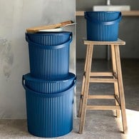 日本 八幡化成 北歐收納椅凳 (M號、容量 8 公升)