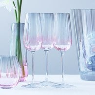 英國LSA 薄暮漸層暈染香檳杯2入組 (櫻花粉、250毫升)