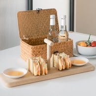 英國LSA Dine白瓷橡木土司架-DI59