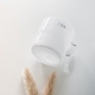 英國LSA 把手系列玻璃燭台 (霧白)-HN03