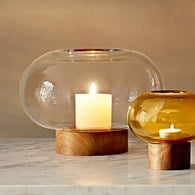 英國LSA 歐式禪風花器 (透明、高19.5公分)