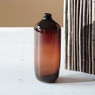 英國LSA 意境・泥炭棕塑口花器 (高38公分)-VS05