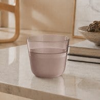 英國LSA 弧形對比玻璃杯2入組 (灰、260毫升)-AC08