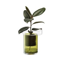 英國LSA 陽臺自動澆水花槽 (橄欖綠、高27公分)-BD02